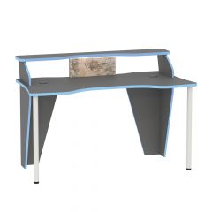 Стол компьютерный 12.61 Индиго в Талице - talica.mebel24.online | фото