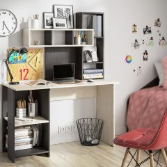 Стол компьютерный Олимп (венге/дуб беленый) в Талице - talica.mebel24.online | фото