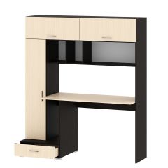Стол компьютерный ПКС-1 (венге/дуб белфорд) в Талице - talica.mebel24.online | фото 4