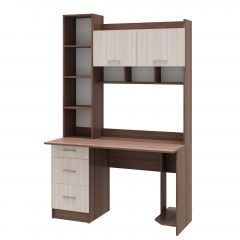 Стол компьютерный ПКС-5 Шимо темный/Шимо светлый в Талице - talica.mebel24.online | фото 2