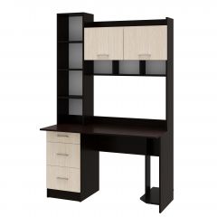 Стол компьютерный ПКС-5 Венге/Дуб белфорд в Талице - talica.mebel24.online | фото 2