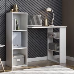 Стол компьютерный СТК 1 (Белый) в Талице - talica.mebel24.online | фото