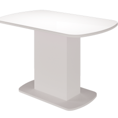 Стол обеденный Соренто (Белый глянец) в Талице - talica.mebel24.online | фото 2