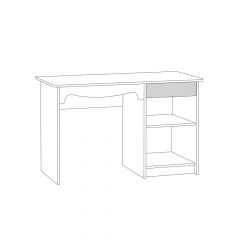 Стол письменный 12.24 Флоренция в Талице - talica.mebel24.online | фото 3