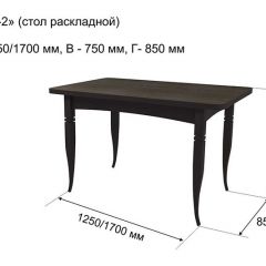 Стол раскладной Ялта-2 (опоры массив резной) в Талице - talica.mebel24.online | фото 5