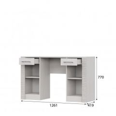 ГАММА 20 Стол туалетный + Зеркало (Серия №4) в Талице - talica.mebel24.online | фото 6