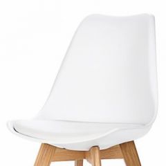 Стул Barneo N-12-2 Sephi PU белый в Талице - talica.mebel24.online | фото 2