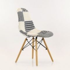 Стул Barneo N-12 Patchwork черно-белый в Талице - talica.mebel24.online | фото 2
