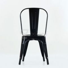Стул Barneo N-240 Tolix (RAL9017 Черный) в Талице - talica.mebel24.online | фото 2