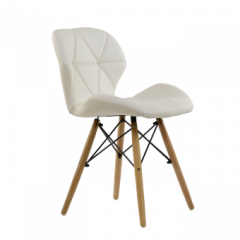 Стул Barneo N-42 Perfecto PU белый в Талице - talica.mebel24.online | фото