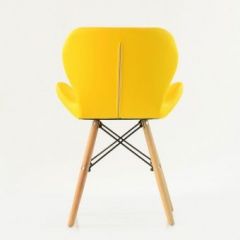 Стул Barneo N-42 Perfecto PU желтый в Талице - talica.mebel24.online | фото 3