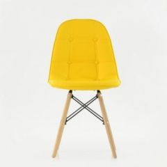 Стул Barneo N-43 Pulsante PU желтый в Талице - talica.mebel24.online | фото 2