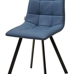 Стул CHILLI-Q SQUARE Oracul 795 Синий, экокожа PU / черный каркас, М-City в Талице - talica.mebel24.online | фото
