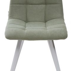Стул CHILLI SQUARE UF860-11B мятный, ткань/ белый каркас М-City в Талице - talica.mebel24.online | фото 3