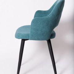 Стул К-14 бирюзовый/черный в Талице - talica.mebel24.online | фото 3