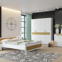Тумба Милана (Белый/Сосна Гранд) в Талице - talica.mebel24.online | фото 2