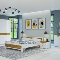 Тумба Милана (Белый/Сосна Гранд) в Талице - talica.mebel24.online | фото 3