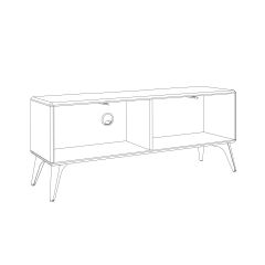 Тумба под ТВ 13.269 Спейс в Талице - talica.mebel24.online | фото 4