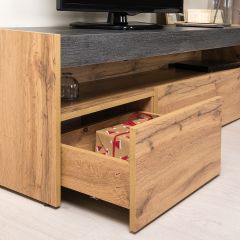 Тумба под ТВ 13.272 (Дуб Вотан 065 R, Интра) в Талице - talica.mebel24.online | фото 2