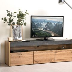 Тумба под ТВ 13.272 (Дуб Вотан 065 R, Интра) в Талице - talica.mebel24.online | фото 3