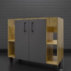 Тумба под умывальник "Фостер 100" Craft без ящика Домино (DCr2205T) в Талице - talica.mebel24.online | фото 6