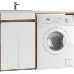 Тумба под умывальник "Magenta 120" лев/прав без ящика Домино (DD4213T) в Талице - talica.mebel24.online | фото 5