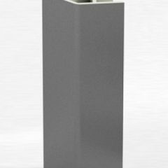 Угловое соединение для цоколя 135 гр. h100 мм (Алюминий, Белый, Черный, Сонома) в Талице - talica.mebel24.online | фото