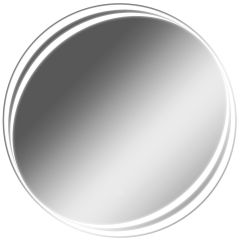 Зеркало Берг 700х700 с подсветкой Домино (GL7055Z) в Талице - talica.mebel24.online | фото 1