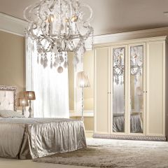 Зеркало большое Тиффани штрих-лак/серебро (ТФ/02) в Талице - talica.mebel24.online | фото 2
