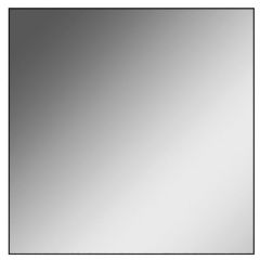 Зеркало Corsica 600х600 black без подсветки Sansa (SB1064Z) в Талице - talica.mebel24.online | фото 1