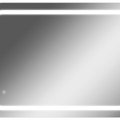 Зеркало Elis 100 white с подсветкой Sansa (SEe1045Z) в Талице - talica.mebel24.online | фото