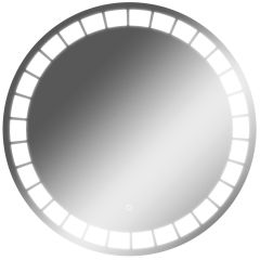 Зеркало Маскат 700х700 с подсветкой Домино (GL7057Z) в Талице - talica.mebel24.online | фото 1