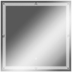Зеркало Паликир 700х700 с подсветкой Домино (GL7051Z) в Талице - talica.mebel24.online | фото 1