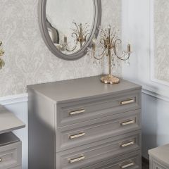 Зеркало ППУ для Комода Мокко (серый камень) в Талице - talica.mebel24.online | фото 2