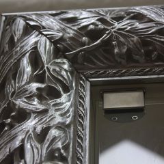 Зеркало Тиффани Premium черная/серебро (ТФСТ-2(П) в Талице - talica.mebel24.online | фото 2