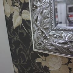 Зеркало Тиффани Premium черная/серебро (ТФСТ-2(П) в Талице - talica.mebel24.online | фото 3