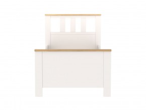 2.08.04.050.14 САГА кровать одинарная 90х200 белая/ясень в Талице - talica.mebel24.online | фото