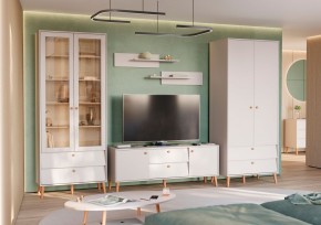 АФИНА Гостиная (модульная) кашемир серый в Талице - talica.mebel24.online | фото 1
