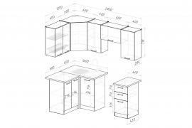 АЛЬБА Кухонный гарнитур Оптима 5 (1200*2000 мм) в Талице - talica.mebel24.online | фото 2