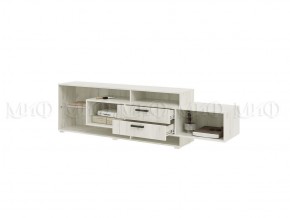 АЛТЕЯ Тумба ТВ (Дуб крафт белый) в Талице - talica.mebel24.online | фото 2