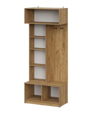 АВИНЬОН Прихожая Вешалка с зеркалом СЕРИЯ 2 в Талице - talica.mebel24.online | фото 2