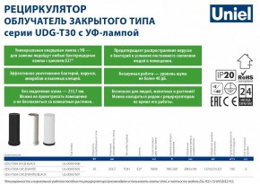 Бактерицидный светильник Uniel UDG-T UL-00007697 в Талице - talica.mebel24.online | фото 3