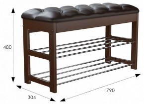 Банкетка-стеллаж для обуви Грейс в Талице - talica.mebel24.online | фото