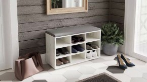 Банкетка-стеллаж для обуви Тип 10 в Талице - talica.mebel24.online | фото 5