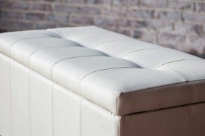 Банкетка-сундук Лонг светло-бежевая  в Талице - talica.mebel24.online | фото 2
