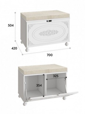 Банкетка-тумба Ассоль АС-70 в Талице - talica.mebel24.online | фото 3