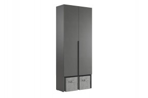 БАСКО Прихожая К10 (графит) в Талице - talica.mebel24.online | фото 4
