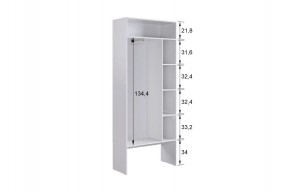 БАСКО Прихожая К10 (графит) в Талице - talica.mebel24.online | фото 6
