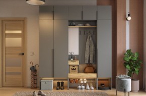 БАСКО Прихожая К7 (графит) в Талице - talica.mebel24.online | фото 15