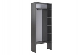 БАСКО Прихожая К7 (графит) в Талице - talica.mebel24.online | фото 7